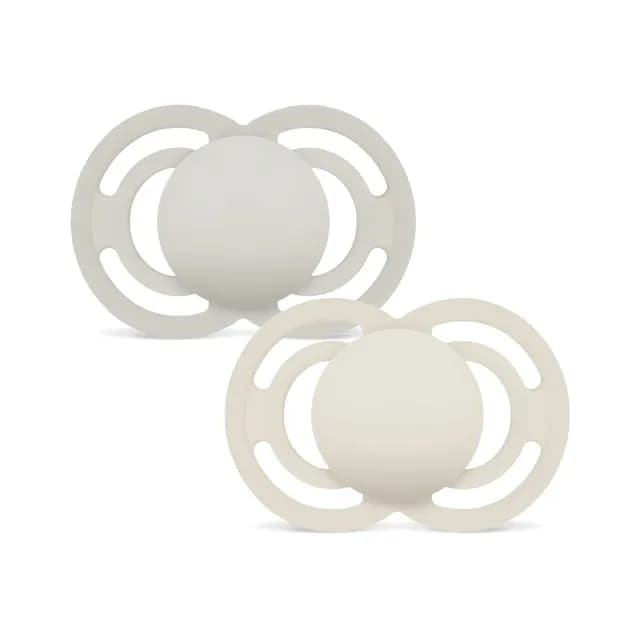 MAM Perfect Silicone 16-36 mån Neutral 2-pack