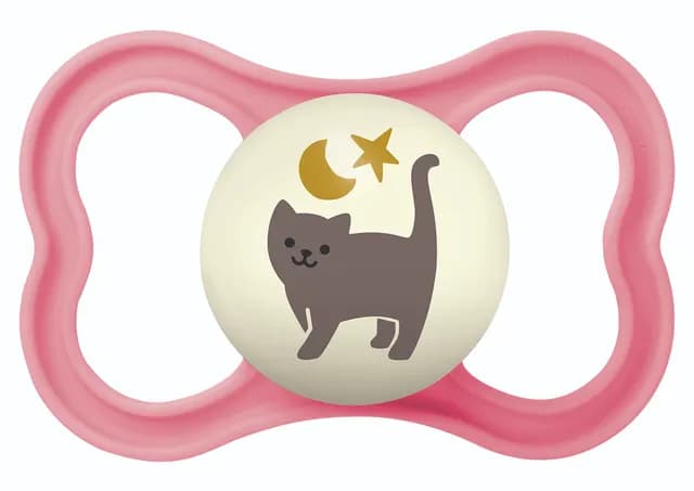 MAM Supreme Night Silicone 6-16 mån Pink