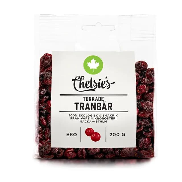 Chelsie's Torkade Tranbär 200 g