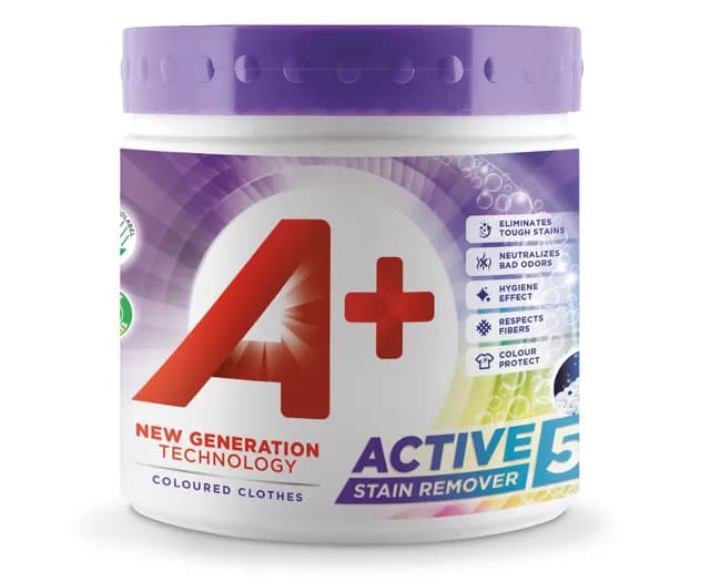A+ Active5 Color Fläckborttagning Pulver 465 g