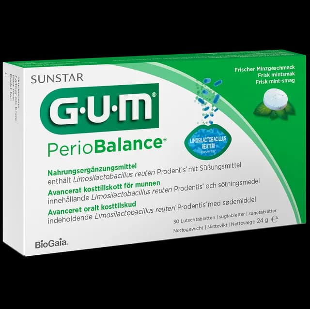 GUM PerioBalance Sugtabletter 30 st