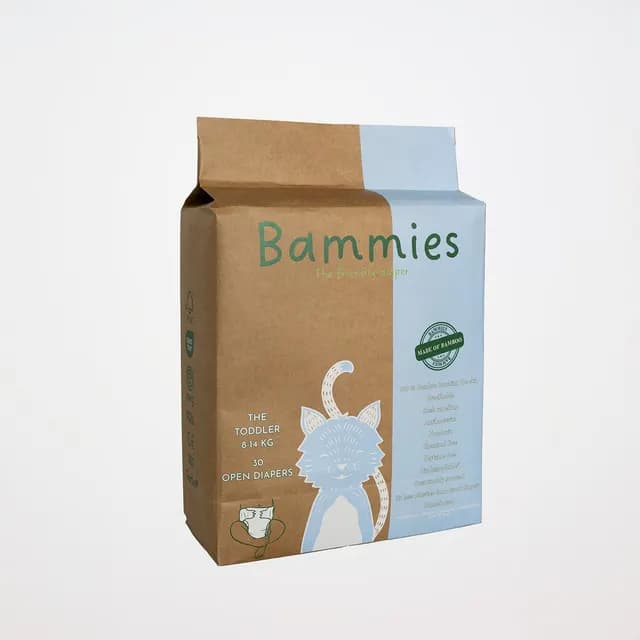 Bammies Bambublöjor The Toddler 8-14 kg 30 St