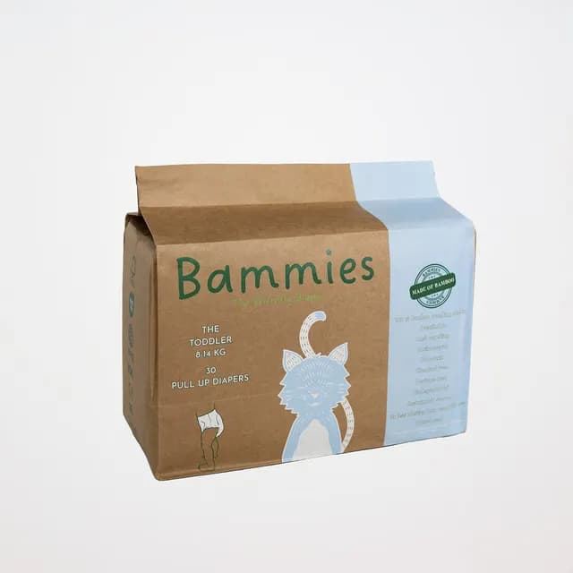 Bammies Bambubyxblöjor The Toddler 8-14 kg 30 St