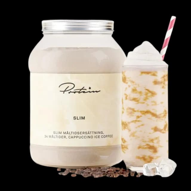 Protein.se Slim Måltidsersättning Cappuccino Ice coffee 1200 g