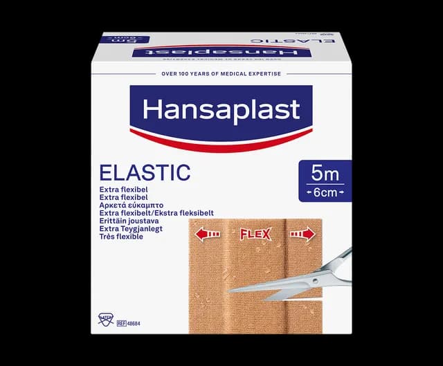 Hansaplast Elastic Big Pack 5 m x 6 cm