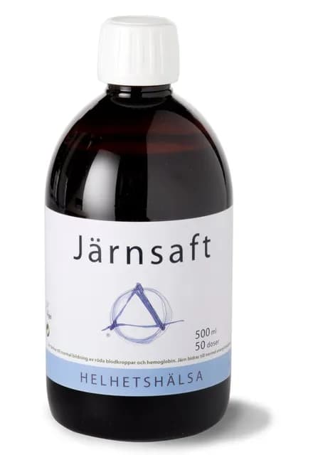 Helhetshälsa Järnsaft 13,3 mg 500 ml