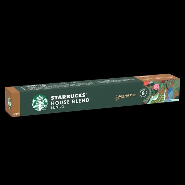 STARBUCKS by Nespresso House Blend Lungo 10 kapslar