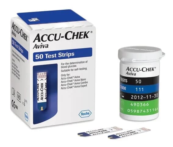 Accu-Chek Aviva testremsa 50 st