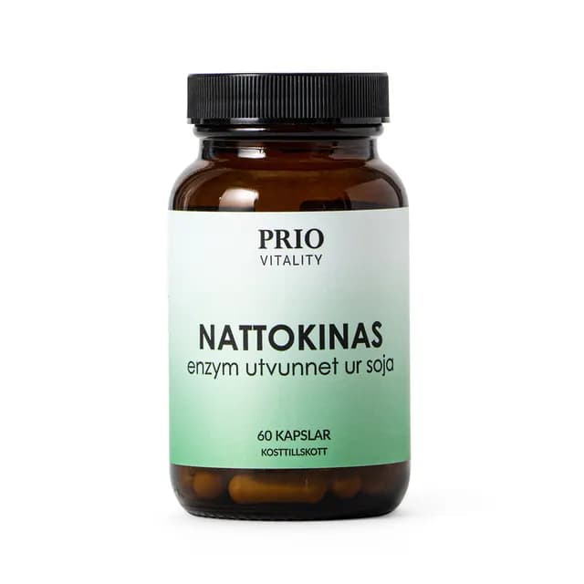 Prio Vitality Nattokinas 60 kapslar