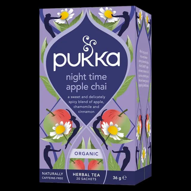 Pukka Örtte Night Time Apple Chai EKO 20 tepåsar