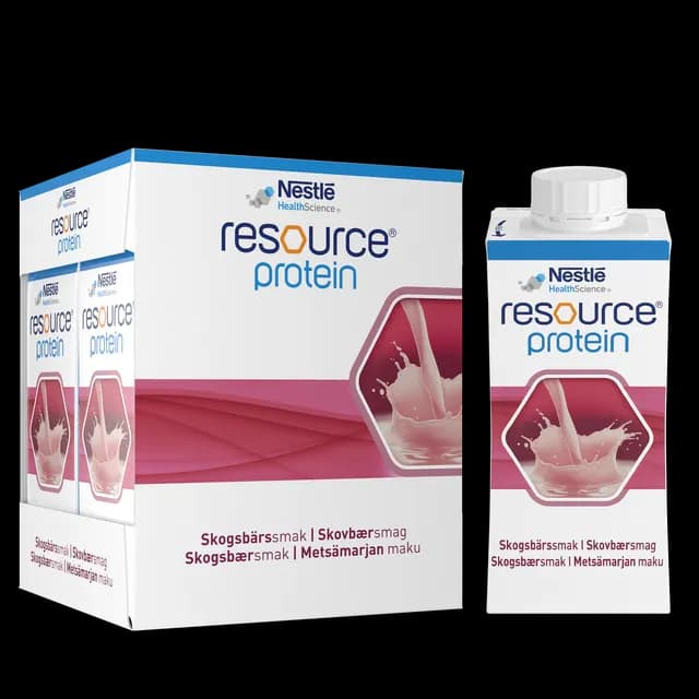 Resource Protein Skogsbärsmak 4 x 200 ml