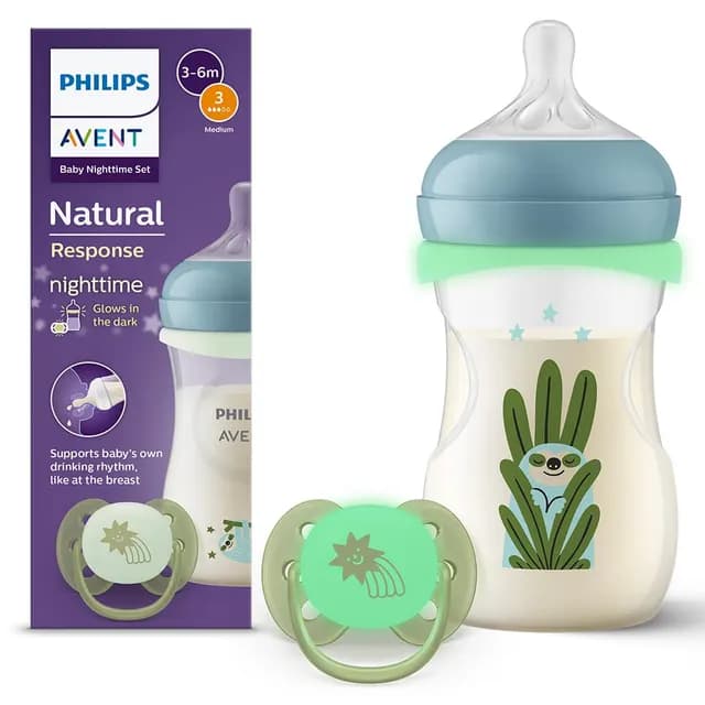 Philips Avent Natural Response Nighttime Gift Set