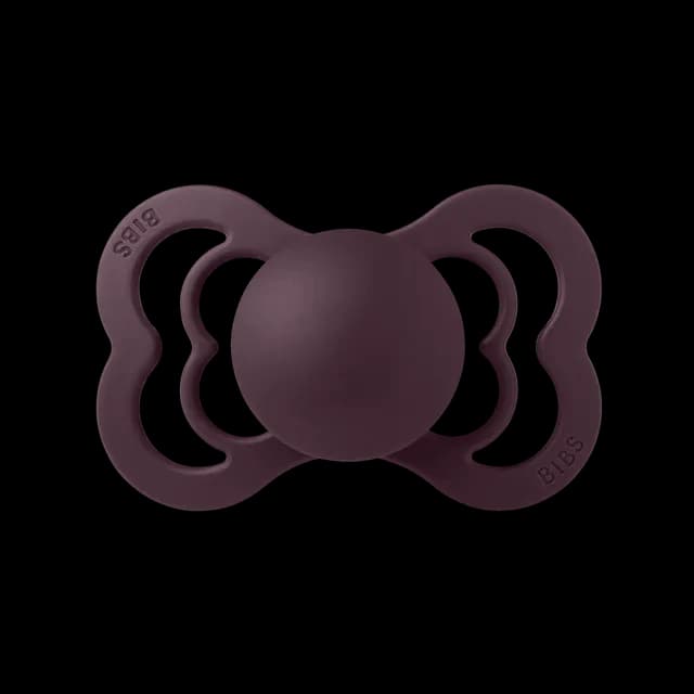BIBS Supreme Silicone Size 2 Plum