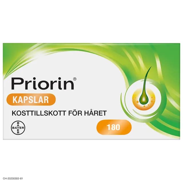 Priorin 180 kapslar