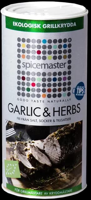 Spicemaster Garlic & Herbs gillkrydda 110 g