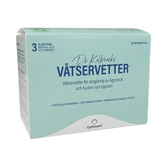 OptiGuard Dr. Källmarks Våtservetter 20 st