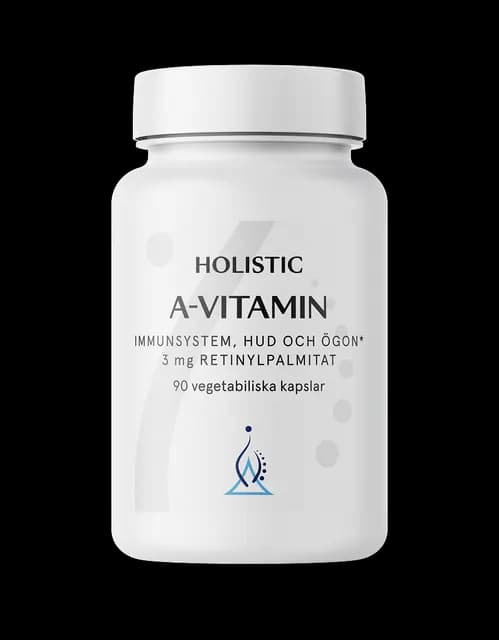 Holistic A-vitamin 90 kapslar