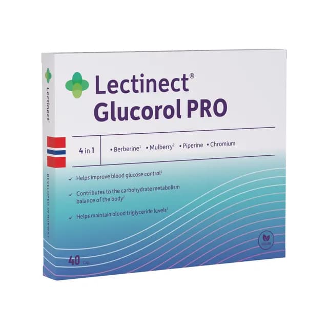 Lectinect Glucorol PRO 40 kapslar