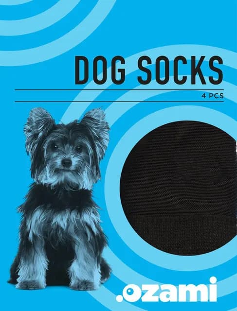 Ozami Hundstrumpor långdistanssocka Svart S 4-pack
