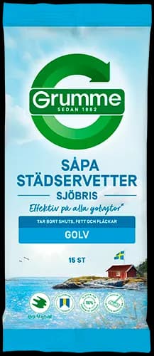 Grumme Golv Städservetter Såpa Sjöbris 15 st