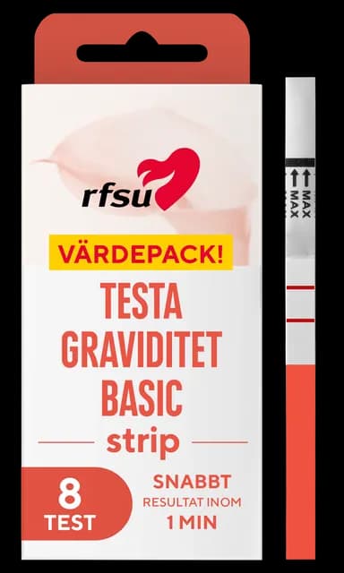 RFSU Graviditetstest Strips 8 st