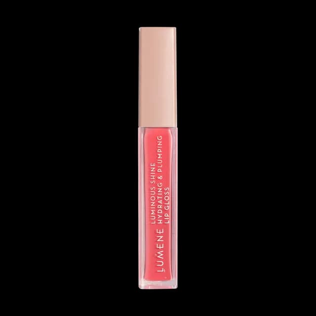 Lumene Luminous Shine Hydrating & Plumping Lip Gloss 4 Peach Pink 5 ml