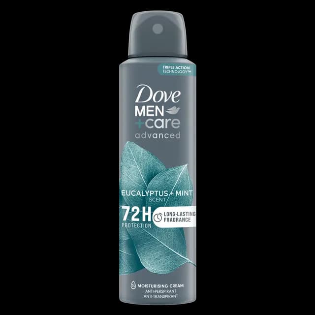 Dove Men+Care 72h Advanced Eucalyptus + Mint Spray 150 ml