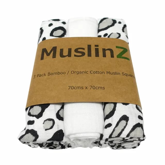 MuslinZ EKO Muslinfiltar Leopard 3-pack