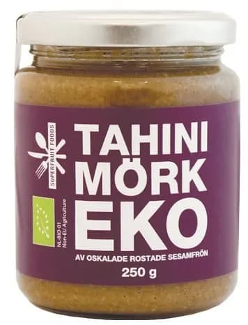 Superfruit Foods Tahini Mörk 250 g