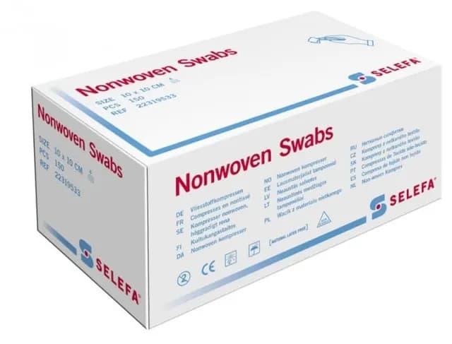 Selefa Kompress Nonwoven 10 x 10 cm 150 st