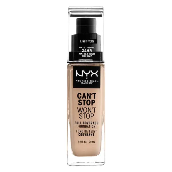 NYX Professional Makeup Can't Stop Won't Stop Foundation Light ivory 4 30 ml