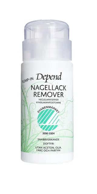 Depend Remover Pump-In Miljöanpassad 125 ml