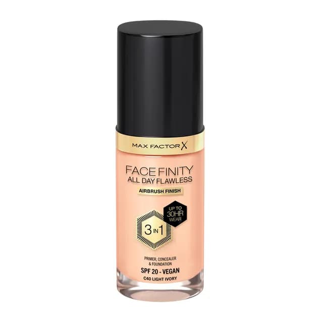 MAX FACTOR All Day Flawless 3in1 Foundation 040 Ivory