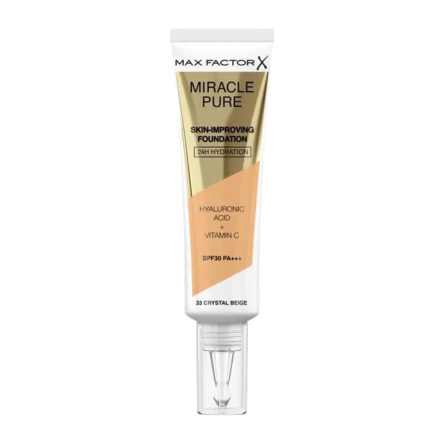 MAX FACTOR Miracle Pure Foundation 33 crystal beige
