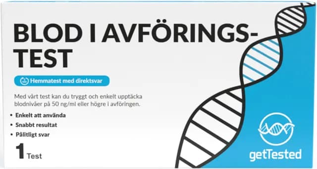 GetTested Blod i Avföring test