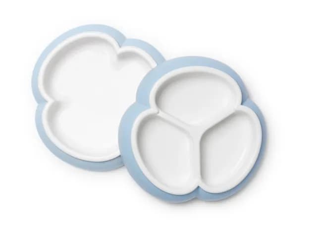 BabyBjörn Tallriksset Blå 2-pack