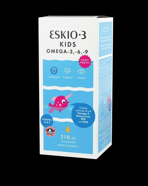 ESKIO-3 Kids Omega-3,-6,-9 Flytande 210 ml