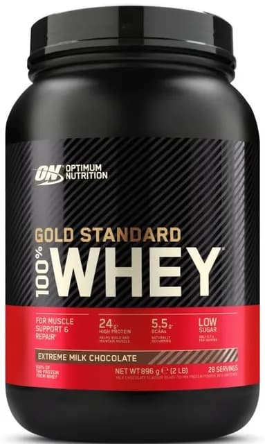 Optimum Nutrition 100% Whey Gold Extreme Milk Chocolate 900g