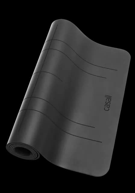 Casall Yoga Mat Grip & Cushion III Black 5 mm