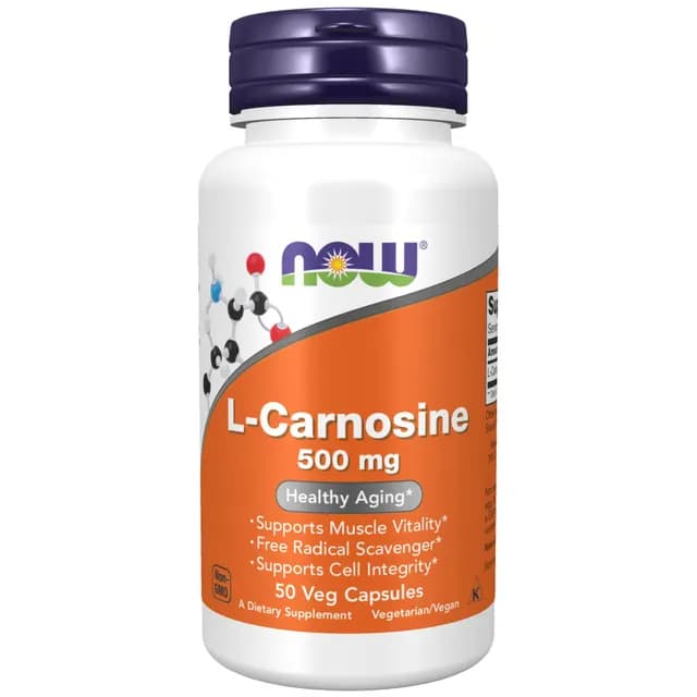 NOW Carnosine 500 mg 50 kapslar