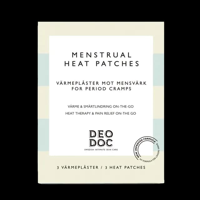DeoDoc Värmeplåster vid menstruation