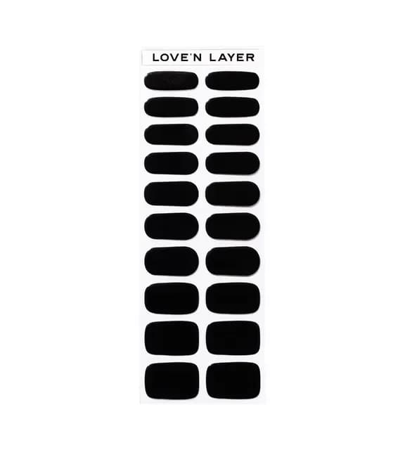 Love'n Layer Solid night black 20 st