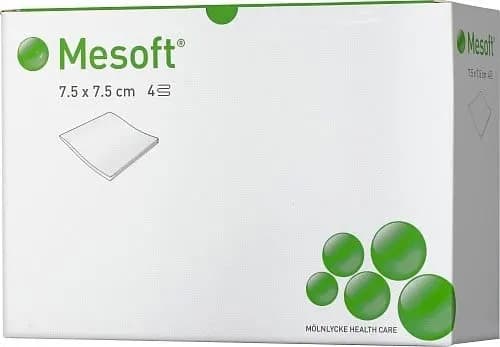 Mesoft kompress 7,5 x 7,5 cm 300 st