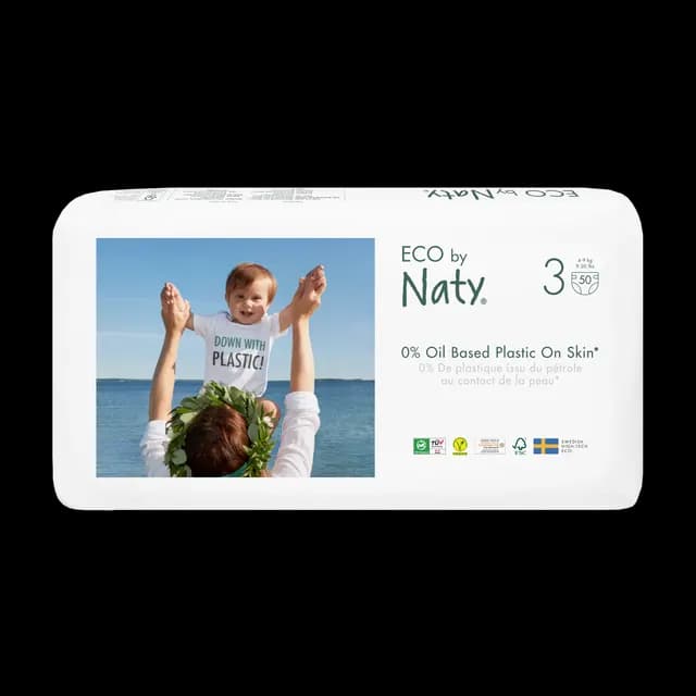 Naty Blöjor Storlek 3 (4-9 kg) 50 st