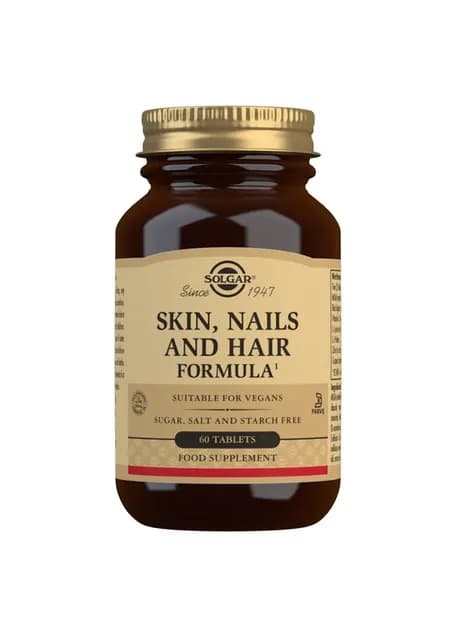 Solgar Skin Nails & Hair Formula 60 tabletter