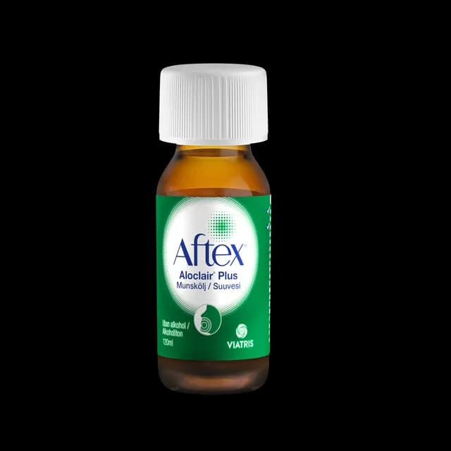 Aftex Aloclair Plus Munskölj 120 ml
