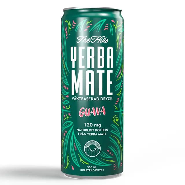 The Hills Yerba Mate Funktionsdryck - Guava 330 ml