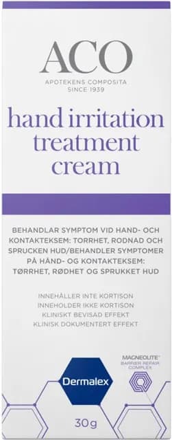 ACO Hand Irritation Parfymfri Kontakteksem 30 g
