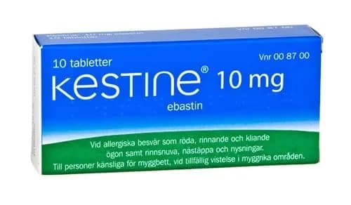 Kestine, filmdragerad tablett 10 mg 10 st