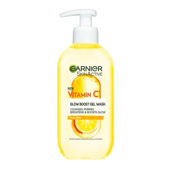 Garnier Skin Active Vitamin C Glow Boost Cleansing Gel 200 ml